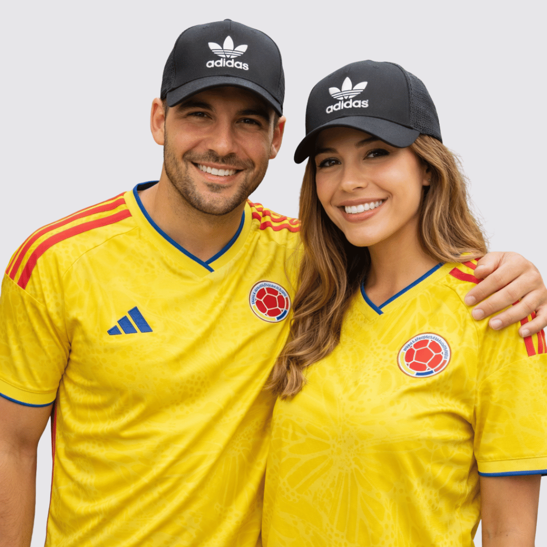 Camiseta Mundial Colômbia + Gorra de Regalo