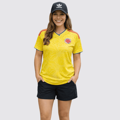 Camiseta Mundial Colômbia + Gorra de Regalo