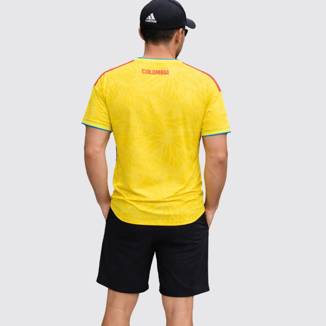 Camiseta Mundial Colômbia + Gorra de Regalo