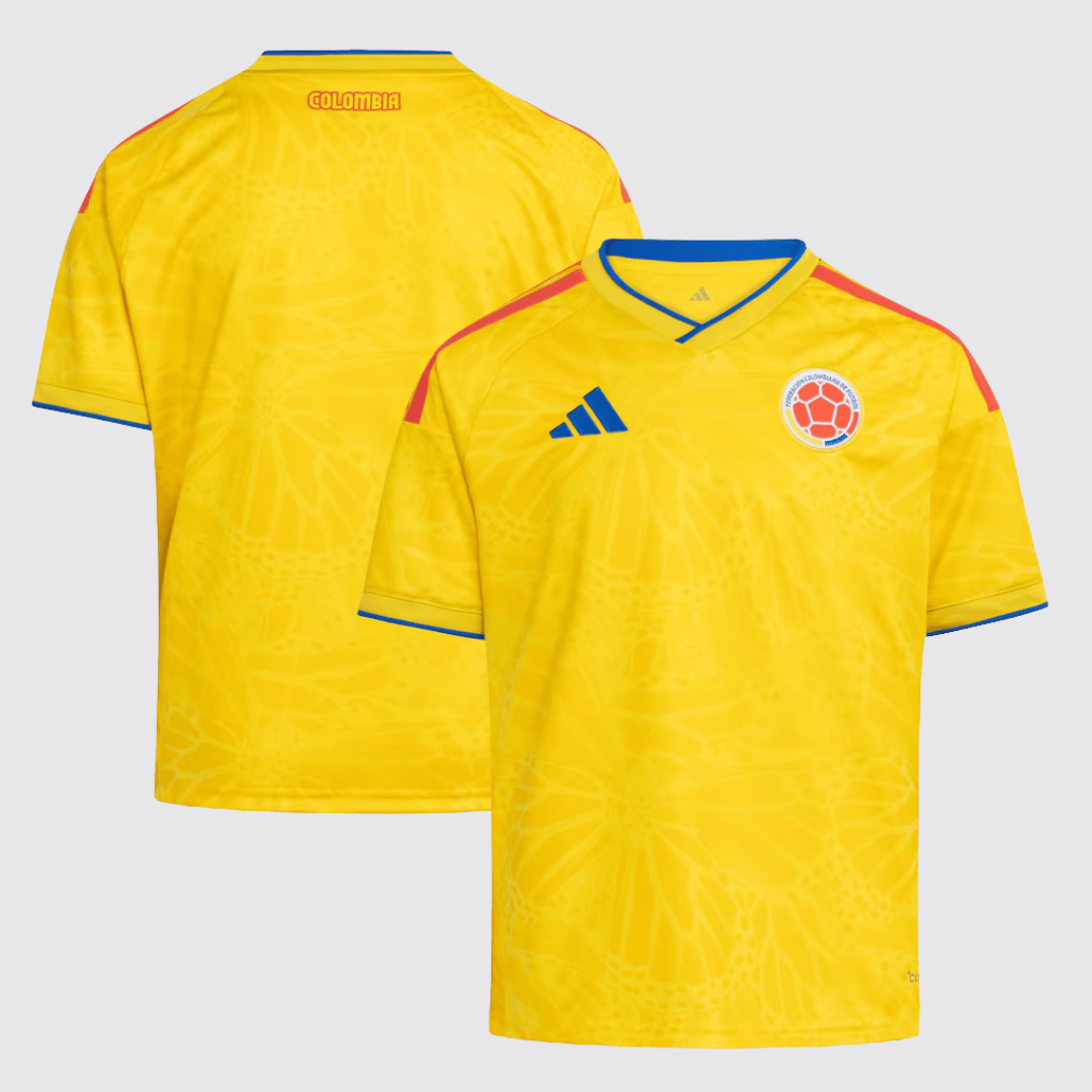 Camiseta Mundial Colômbia + Gorra de Regalo